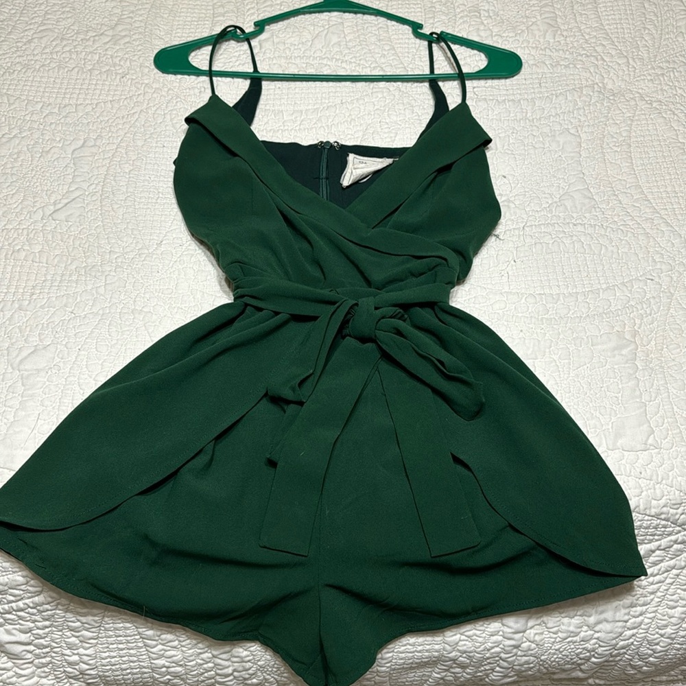 Blue Sparrow romper